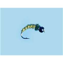 Turrall Tungsten Nymphs - Caddis Olive - TB02