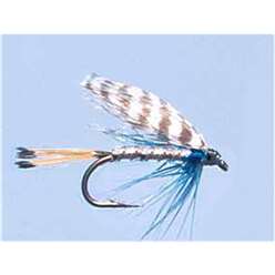 Teal Blue & Silver - Turrall Wet Flies Winged - WW48