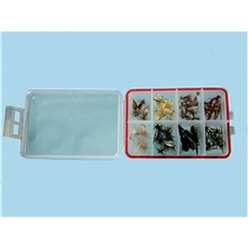 8 Section Translutent Fly Box  