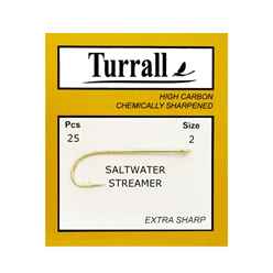 Turrall Hi-Carbon Hooks - Saltwater Streamer - T938