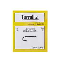 Turrall Hi-Carbon Hooks - Salmon Low Water Single