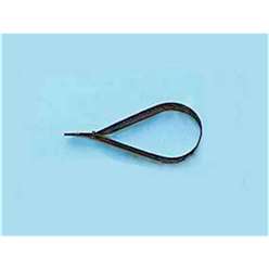 Turrall Fly Tying Tools - Hackle Pliers - Black - FTT09
