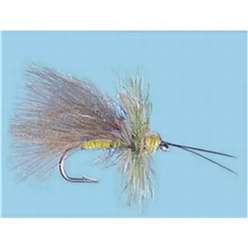 CDC Olive - Turrall Caddis/Sedge Flies - CU17 - B