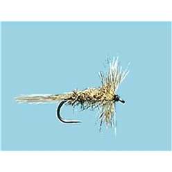March Brown Hackled Dry - Turrall - DH16