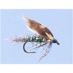 March Brown Female - Turrall Wet Flies Winged - WW35